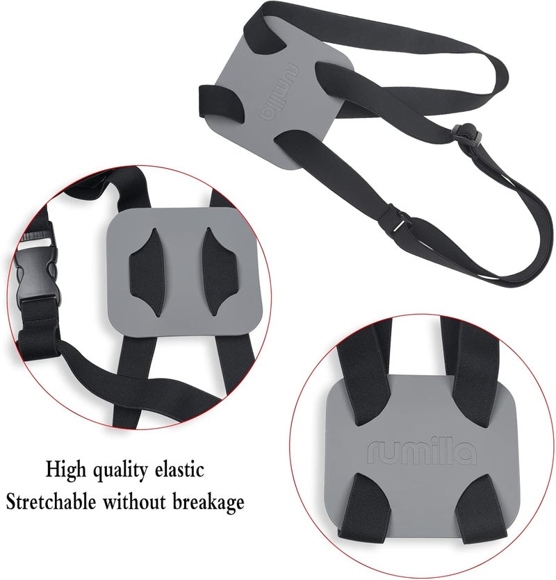 RUMILLA Luggage Bungee Strap，Luggage Straps Bag Bungees for Add a Bag Easy to Travel Suitcase Elastic Strap Belt（2-Pack-Grey） - Image 2